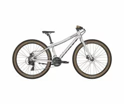 Barncykel Scott Scale 26 Rigid Silver