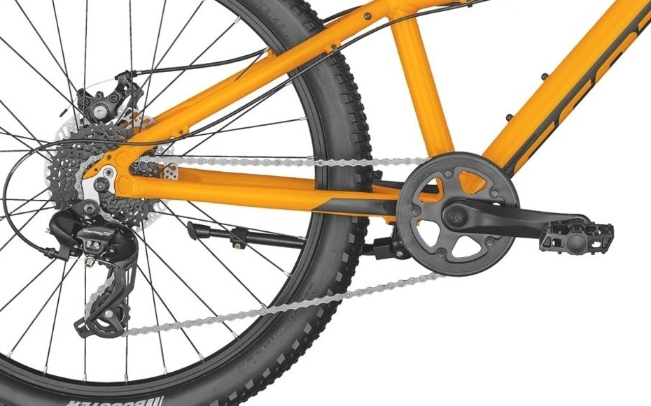 Barncykel Scott Scale 24 Rigid Orange 4 Barncykel Scott Scale 24 Rigid Orange - Image 4