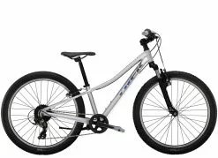 Barncykel Trek Precaliber 24 8-växlad Dämpad Silver