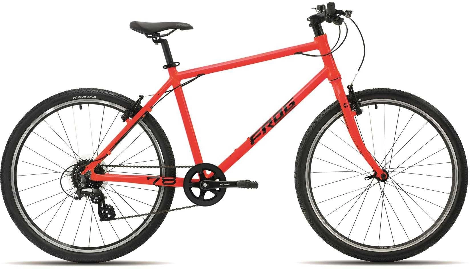 Frog Bikes Frog 78 Neonpunainen 1 Frog Bikes Frog 78 Neonpunainen