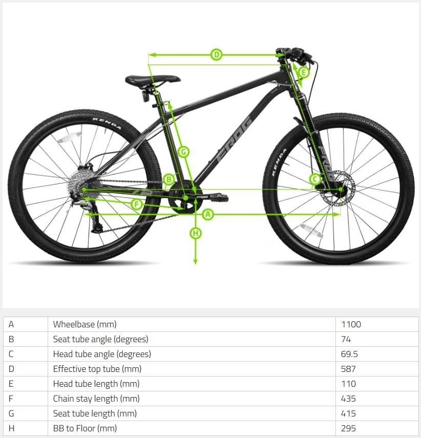 Frog Bikes Frog Mtb 72 Harmaa Metallic/Neonvihreä 2 Frog Bikes Frog Mtb 72 Harmaa Metallic/Neonvihreä - Image 2