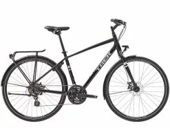 Hybridcykel Trek Verve 1 Equipped Svart