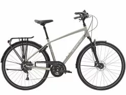 Hybridcykel Trek Verve 3 Equipped Grå
